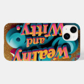 「気品とユーモア」 Case-Mate iPhoneケース (裏面 (横))