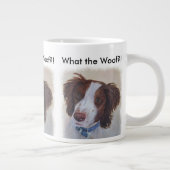 気品のあるオーブンセッターのミックス ジャンボコーヒーマグカップ (右)