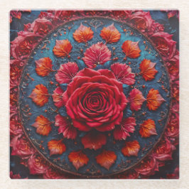 気品の輪 ガラスコースター