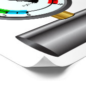 気圧計ポスター ポスター (角)