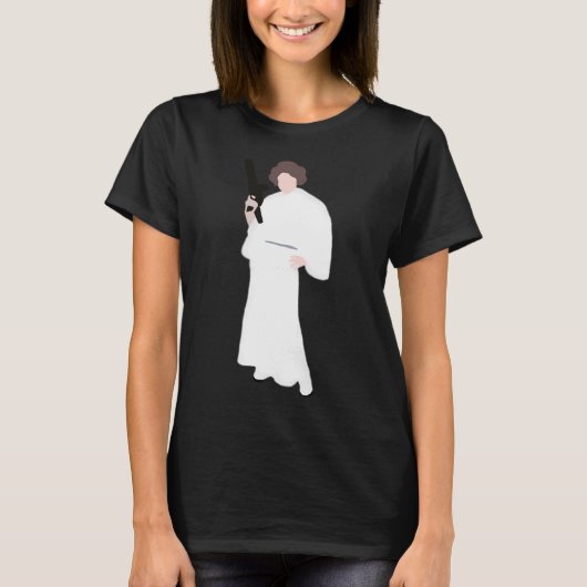 気強いお姫様 Tシャツ (正面)