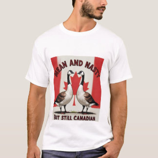 気性の荒いカナダガン Tシャツ