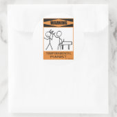 気性警告的ピアニスト ラウンドシール (バッグ)