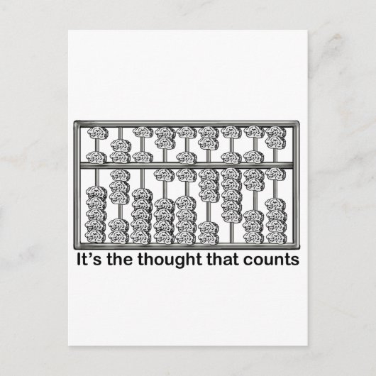 気持ちが大切 ポストカード (正面)