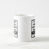 気持ちが落ちた 面白いマグカップ コーヒーマグカップ (中央)