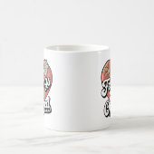 気持ちファイルを開く | 自己認識の癒しユーモア コーヒーマグカップ (中央)