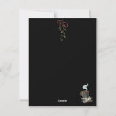 気持ち悪いクリスマスリース シーズンカード (裏面)