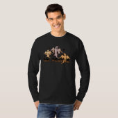 気持ち悪い人々 ゴースト ハロウィン Tシャツ (正面フル)