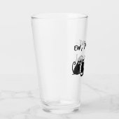 気持ち悪い人々 面白い猫ちゃん 黒い猫 タンブラーグラス (右)