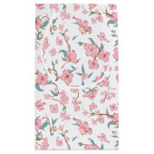 気持ち悪い花の模様 スモールペーパーバッグ (裏面)