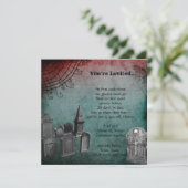 気持ち悪グランジい墓地ハローウィンパーティ 招待状 (スタンド正面)