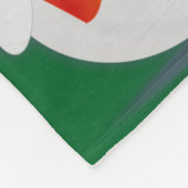 気持ち良い雪だるま フリースブランケット (角)