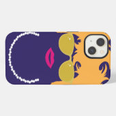 気持ち良いLouisa iPhoneケース (裏面横)