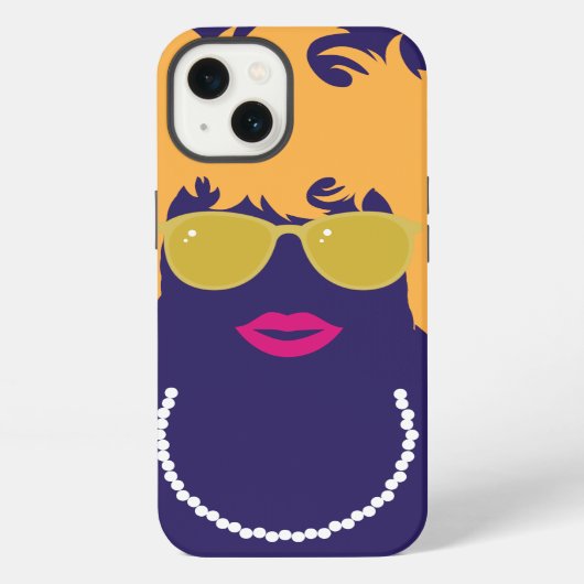 気持ち良いLouisa iPhoneケース (裏面)