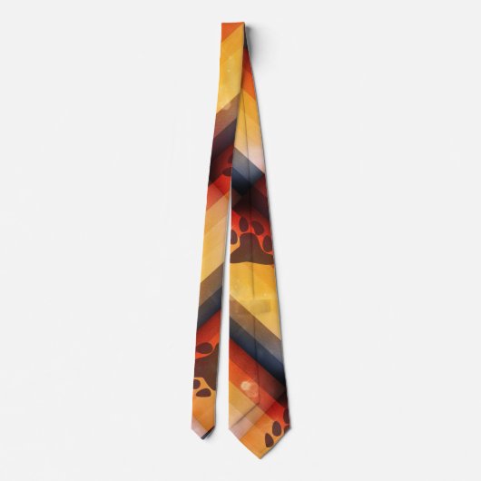 気晴らしくまのプライドの旗 ネクタイ (裏面)