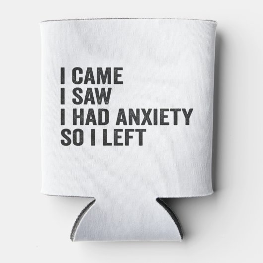 気来が重いのを見て離れおもしろい 缶クーラー (正面)