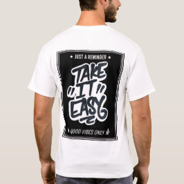 気楽にいこう グラフィティ Tシャツ