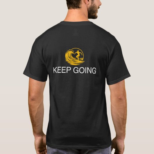 気楽にいこう Tシャツ (裏面)