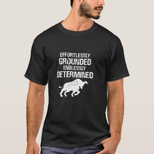 気楽に根を下ろし、果てしなく前進 Tシャツ (正面)