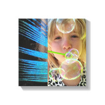 気泡と孔雀の羽