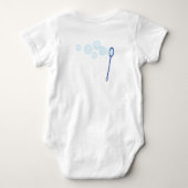 気泡のボトル ベビーボディスーツ (裏面)