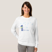 気泡のボトル Tシャツ (正面フル)