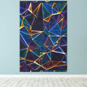 気泡の切断 キャンバスプリント (インサイチュ (ウッドフロア))