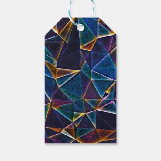 気泡の切断 ギフトタグ (正面)