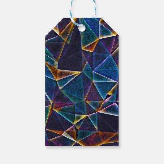 気泡の切断 ギフトタグ (裏面)