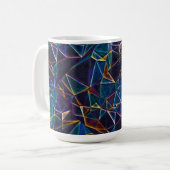 気泡の切断 コーヒーマグカップ (正面左)