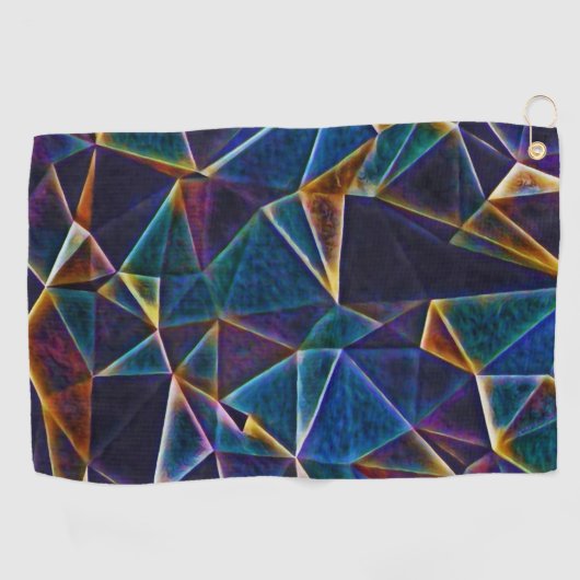 気泡の切断 ゴルフタオル (横)