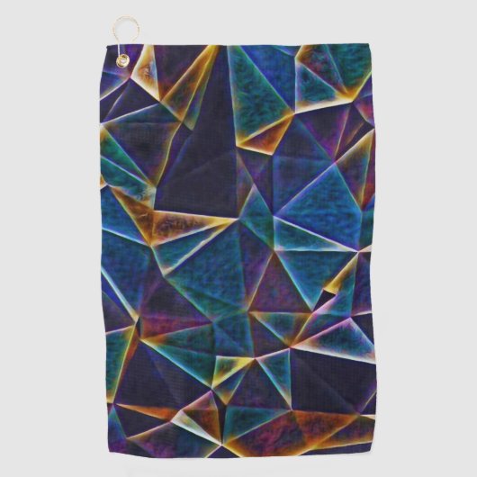 気泡の切断 ゴルフタオル (正面)