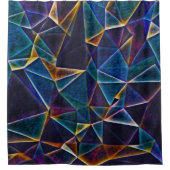 気泡の切断 シャワーカーテン (正面)