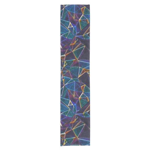 気泡の切断 ショートテーブルランナー (正面)