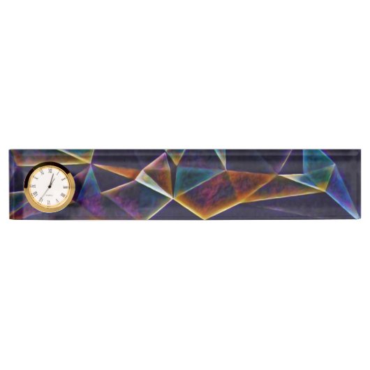 気泡の切断 デスクネームプレート (正面)