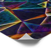 気泡の切断 ポスター (角)