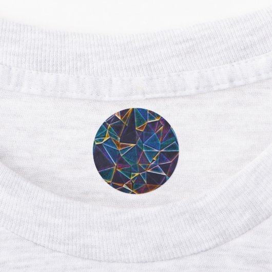 気泡の切断 ラベル (貼付)