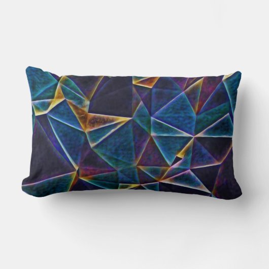 気泡の切断 ランバークッション (正面)