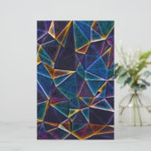 気泡の切断 便箋 (スタンド正面)