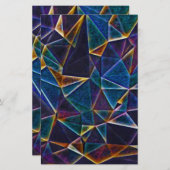 気泡の切断 便箋 (正面/裏面)