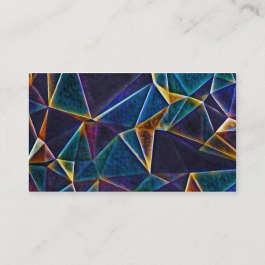 気泡の切断 名刺 (裏面)