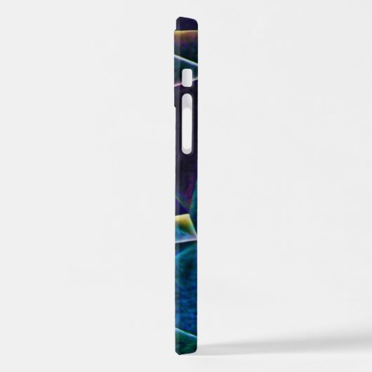 気泡の切断 iPhoneケース (左側面)