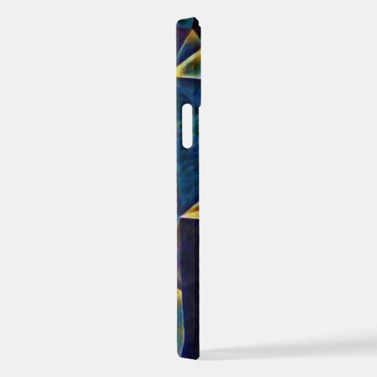 気泡の切断 iPhoneケース (右側面)