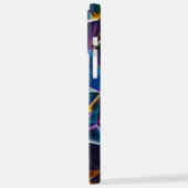 気泡の切断 iPhoneケース (左側面)