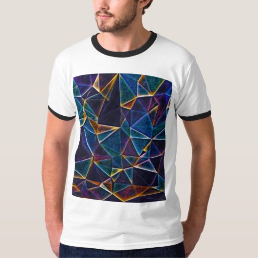 気泡の切断 Tシャツ (正面)