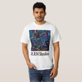 気泡の切断 Tシャツ (正面フル)