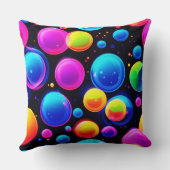 気泡の星雲 クッション (裏面)