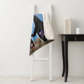 気泡を見ているフリッパーを持つペンギン シェルパブランケット (インサイチュ)