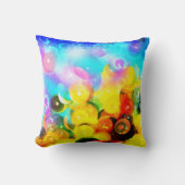 気泡カラフルクッション クッション (正面)