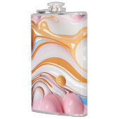 気泡カラフル付き液体 フラスク (左)